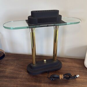 Sonneman/Kovacs Style Bankers Lamp